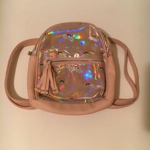 Backpack Rainbow Hologram Mini Backpack For Girl